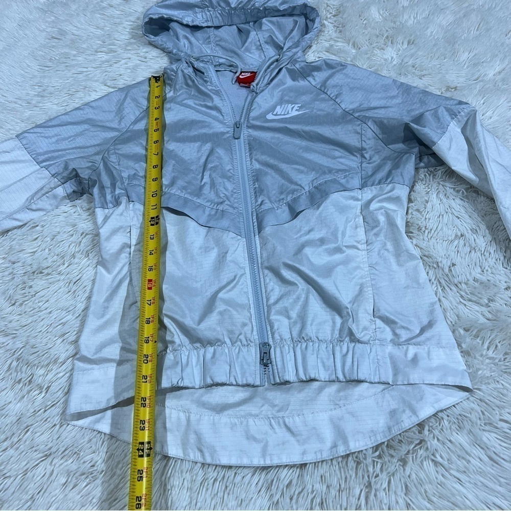 Nike Womens Windrunner Track Jacket Platinum/White Size Small EUC - Picture 5 of 15